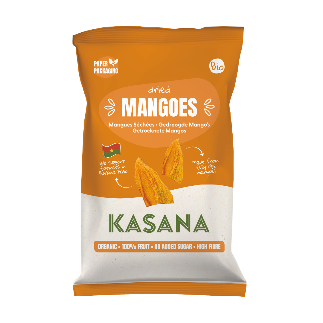 Kasana Gedroogde mango's bio 100g - 2772
